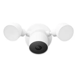 Google Nest Outdoor Camera With Floodlight - White (GA02411-CA)