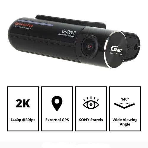 GNET G-ON2 2 Channel HDR QHD Dash Cam (G-ON2) 10 GNET G-ON2 2 Channel HDR QHD Dash Cam (G-ON2) - Image 8