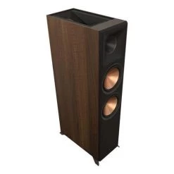 Klipsch 8" Tower Speaker With Atmos Module - Single - Walnut (RP8060FAWII)