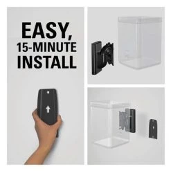 Sanus Universal Speaker Wall Mount For Bookshelf Speaker Up To 10lbs - Black - Pair (WSWMU2B2) -Home Appliance Store 9ed54972b13cecacafc1a93216dd4dfd42b509668f99bd1daba19b755847dea7