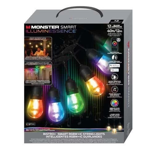 Monster Illuminessence Bistro+ Patio String Lights (MLB71069CAN) 3 Monster Illuminessence Bistro+ Patio String Lights (MLB71069CAN)