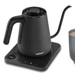 Cuisinart 1-Liter Digital Gooseneck Kettle - Black (GK1C) -Home Appliance Store a1e23013be1e6a5db2e571a6c5b86be02fcca28c2e05ee4e248fb2558c423aad