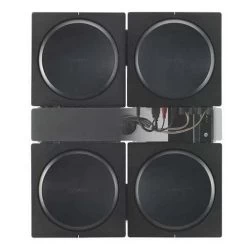 Flexson Wall Mount For 4 Sonos Amps - Black (FLXSAX4WM1021) -Home Appliance Store a31a32d433e5e8094e9e3d92625c6b35ebbfbe6e551bad2efd705c715443ec5c