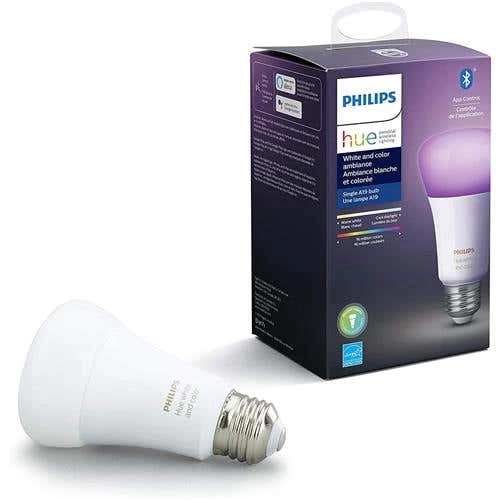 Philips Hue E26 White And Color Ambiance Bulb With Bluetooth - 1 Pack (548735) 3 Philips Hue E26 White And Color Ambiance Bulb With Bluetooth - 1 Pack (548735)