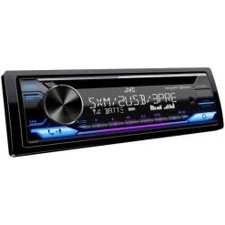 JVC Single-DIN In-Dash CD Receiver With USB And Bluetooth (KDT915BTS)