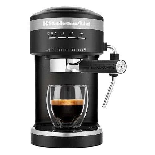 KitchenAid Semi-Automatic Espresso Machine - Black Matte (KES6403BM) 4 KitchenAid Semi-Automatic Espresso Machine - Black Matte (KES6403BM) - Image 2