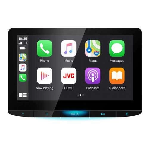 JVC KW-Z1000W Floating 10" Digital Media Receiver With Apple CarPlay And Android Auto (KWZ1000W) 4 JVC KW-Z1000W Floating 10" Digital Media Receiver With Apple CarPlay And Android Auto (KWZ1000W) - Image 2