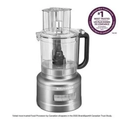 KitchenAid 13-Cup Food Processor With Dicing Kit - Contour Silver (KFP1319CU)