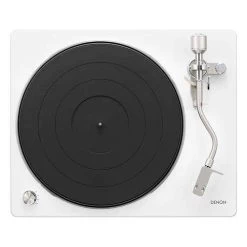 Denon DP-400 Hi-Fi Turntable With Speed Auto Sensor - White (DP400WT)