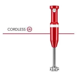 KitchenAid Cordless Variable Speed Hand Blender - Empire Red (KHBBV53ER)
