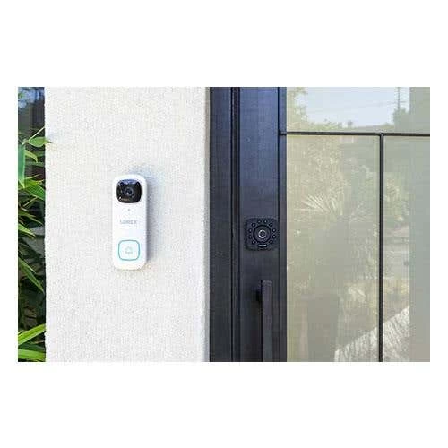 Lorex 2K Wi-Fi Video Doorbell (Wired, 32GB) - Black (B451AJDBC-F) 8 Lorex 2K Wi-Fi Video Doorbell (Wired, 32GB) - Black (B451AJDBC-F) - Image 6
