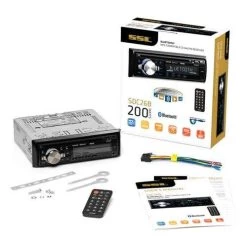 Sound Storm Labs Single-Din Bluetooth AM / FM / MP3 CD Receiver (SLSDC26B) -Home Appliance Store aea32db6902045aab292579bfb38af5981a70a7e31e1b69dea266d15d480a516