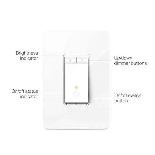 TP-Link Smart Wi-Fi Light Switch Dimmer (TLHS220) 5 TP-Link Smart Wi-Fi Light Switch Dimmer (TLHS220) - Image 3