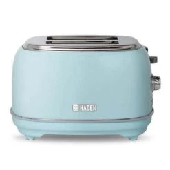 Haden Heritage 2 Slice Toaster - Turquoise (76027) -Home Appliance Store af532da0666cd4f53974286a081f1fb8476e0958dc948b8200514f50c8bcfcb4