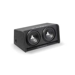 JL Audio BassWedge Dual 12" W0v3 600 Watts RMS 2 Ohms Ported Subwoofer Enclosed (CP212W0V3)