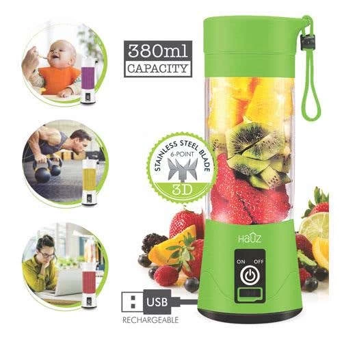 Hauz Portable Rechargeable Blender (MB480) 4 Hauz Portable Rechargeable Blender (MB480) - Image 2