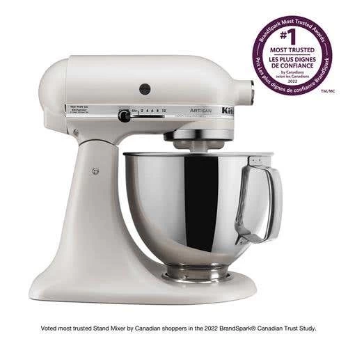 KitchenAid Artisan Series 5 Quart Tilt-Head Stand Mixer - Matte Milkshake (KSM150PSMH) 3 KitchenAid Artisan Series 5 Quart Tilt-Head Stand Mixer - Matte Milkshake (KSM150PSMH)