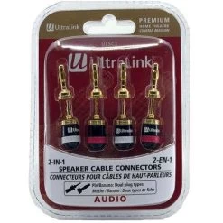 UltraLink 2-in-1 Premium Speaker Cable Connectors (ULSC2)