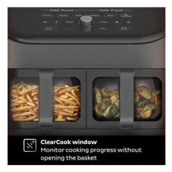 Instant Vortex Plus Dual Basket Air Fryer With ClearCook 8QT - Black (140-3090-02) -Home Appliance Store b42612edade38a72ef3a0f1eeea9231d788d530b380ef1670454f0f8daba1fbf