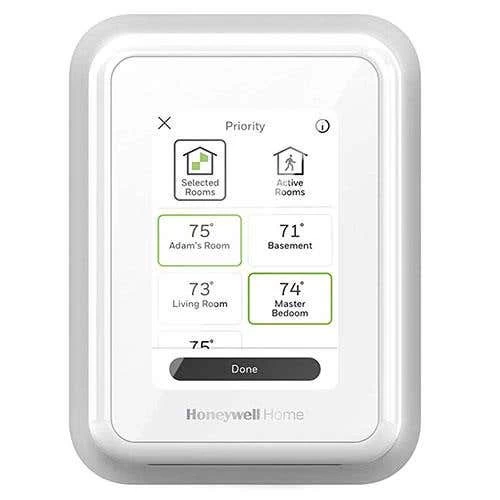 Honeywell Home T9 Wi-Fi Smart Thermostat With RoomSmart Sensor (RCHT9610WFSW2019/W) 4 Honeywell Home T9 Wi-Fi Smart Thermostat With RoomSmart Sensor (RCHT9610WFSW2019/W) - Image 2