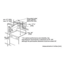 Bosch 800 Series Over-The-Range Microwave - Black Stainless Steel (HMV8044C) -Home Appliance Store b80ef508347964a4b5080bf0ed73e343f1c840df2a829a7efadd7b17699e6ff2