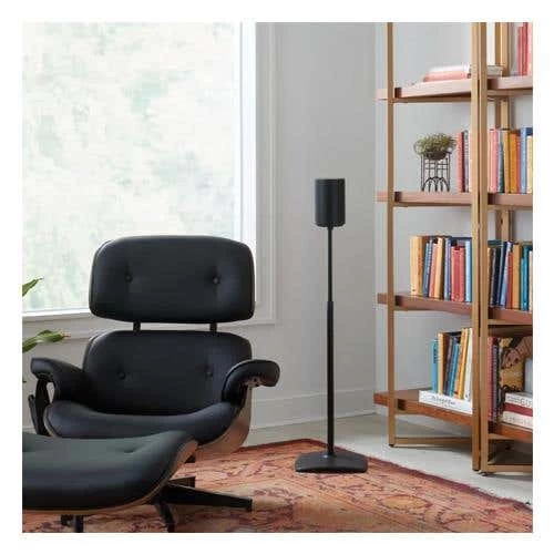 Sanus Height-Adjustable Speaker Stand For Sonos Era 100 - Black (WSSE1A1B2) 8 Sanus Height-Adjustable Speaker Stand For Sonos Era 100 - Black (WSSE1A1B2) - Image 6