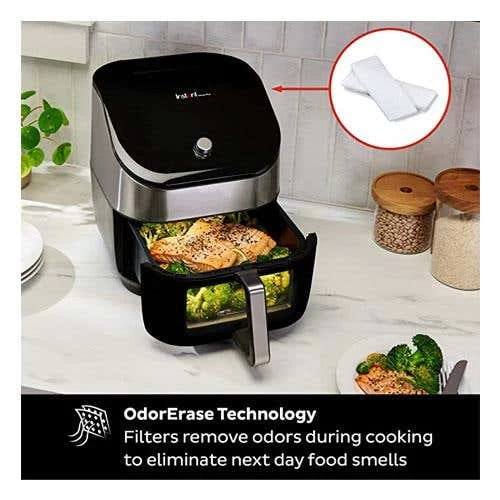 Instant Pot Vortex Plus 6-quart Air Fryer With ClearCook And OdorErase - Stainless Steel (140-3089-02) 6 Instant Pot Vortex Plus 6-quart Air Fryer With ClearCook And OdorErase - Stainless Steel (140-3089-02) - Image 4
