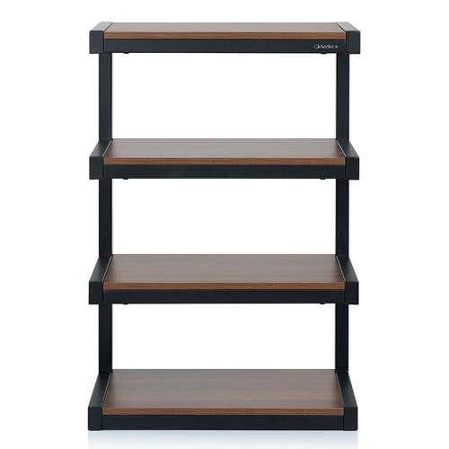 Norstone ESSE Hi-Fi Rack 4 Walnut Shelves (NORESSHFWL) 5 Norstone ESSE Hi-Fi Rack 4 Walnut Shelves (NORESSHFWL) - Image 3