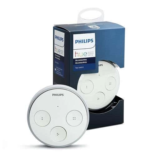 Philips Hue Wireless And Portable Tap Switch For Hue Bridge (464743) 3 Philips Hue Wireless And Portable Tap Switch For Hue Bridge (464743)