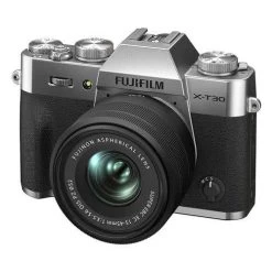 Fujifilm X-T30 II Mirrorless Camera With XC15-45mm PZ Lens - Silver (600022371)