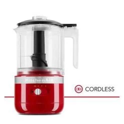 KitchenAid Cordless 5 Cup Food Chopper - Red (KFCB519ER)