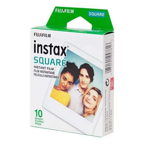 Fujifilm Instax Square Film - 10 Exposures - White Border (600018510) 4 Fujifilm Instax Square Film - 10 Exposures - White Border (600018510) - Image 2