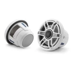 JL Audio 8.8" M6 Marine Coaxial Speakers - Gloss White - Pair (M6880XSGWGW)