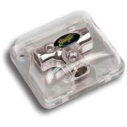 Stinger PRO Series 4 Gauge 1IN/ 2OUT Power Distribution T-Block - Shoc-Krome (SPD511)