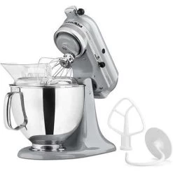 KitchenAid Artisan Series 5 Quart Tilt-Head Stand Mixer - Metallic Chrome (KSM150PSMC) -Home Appliance Store bf390914a827b9c4326783af40c96b9a8a47ced5ecf2cfb9e00b63086225ac21