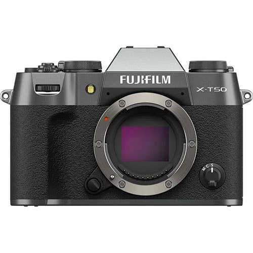 Fujifilm X-T50 Mirrorless Camera - Body Only - Charcoal Silver (600024022) 3 Fujifilm X-T50 Mirrorless Camera - Body Only - Charcoal Silver (600024022)