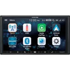 Alpine 7" Mech-Less AV Receiver With Apple CarPlay And Android Auto (ILXW650)