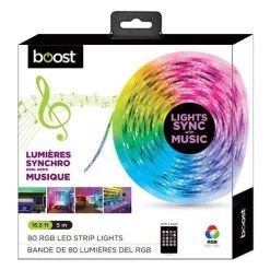 Boost 80 RGB LED Light Strip W / Music Sync (STL155)