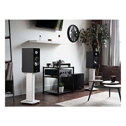 Kanto SX26W 26" Tall Fillable Speaker Stands With Isolation Feet - Pair, White (KASX26W) 8 Kanto SX26W 26" Tall Fillable Speaker Stands With Isolation Feet - Pair, White (KASX26W) - Image 6