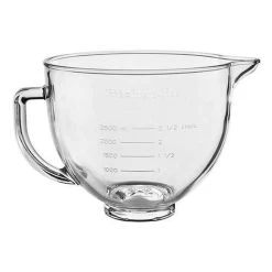 KitchenAid 5 Quart Tilt-Head Glass Bowl With Measurement Markings & Lid (KSM5GB) -Home Appliance Store c294641f8d44bb7b592d2b4f9a1b64dcecf97084419c5733f783ccd4ccccc364