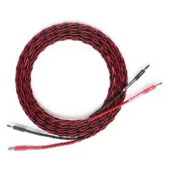 Kimber Kable NEW 4PR 4.5M Speaker Cable - Black+Red - Pair (4PR-4.5M-SBAN-SBAN)