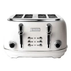 Heritage 4 Slice Toaster Ivory / Chrome (76013)