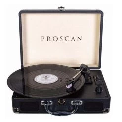 Proscan Portable Bluetooth Turntable (PTT105BT)