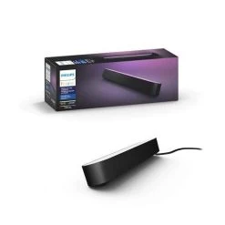 Philips Hue Play Light Bar Compatibility With Amazon Alexa And Google Home Expansion Pack - Black (7820330U7)