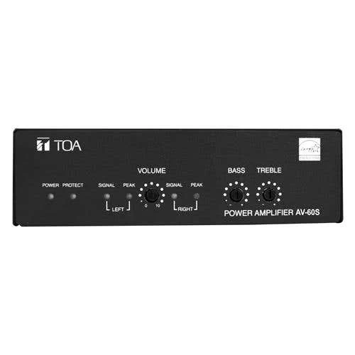 TOA AV-60S-AM Single Channe Micro Amplifier (AV-60S-AMD00) 3 TOA AV-60S-AM Single Channe Micro Amplifier (AV-60S-AMD00)