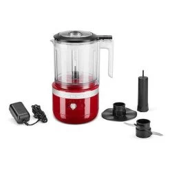 KitchenAid Cordless 5 Cup Food Chopper - Red (KFCB519ER) -Home Appliance Store cd2077f8d2e54696ca75751335a686b1a9ebcaee8e9a3d178dbbd6fd8854af59