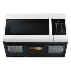 Samsung 1.7 Cu. Ft. Over-the-Range Microwave With 300 CFM - White (ME17R7021EW/AC) -Home Appliance Store cdeda7183cac475fe8dd3e4e24321d7747ded4c9098bfb3ff0384625818e2432