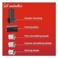 Instant Slicer / Shredder Accessory Set For Stand Mixer Pro (140-1026-01) -Home Appliance Store ce8d6b25623b9e7774397fbe713486d90481f64c41254b15900cc3b2ee91e929