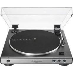 Audio Technica Fully Automatic Belt-Drive Stereo Turntable - Gun Metal (ATLP60XGM)
