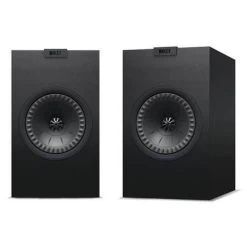 KEF HiFi Uni-Q Bookshelf Speakers - Black (Q150B)